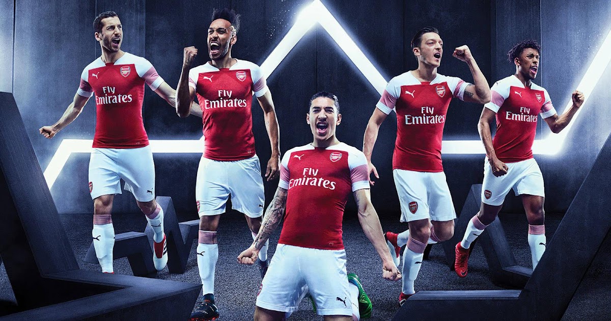 Arsenal 18-19 Home Kit Released - Footy Headlines