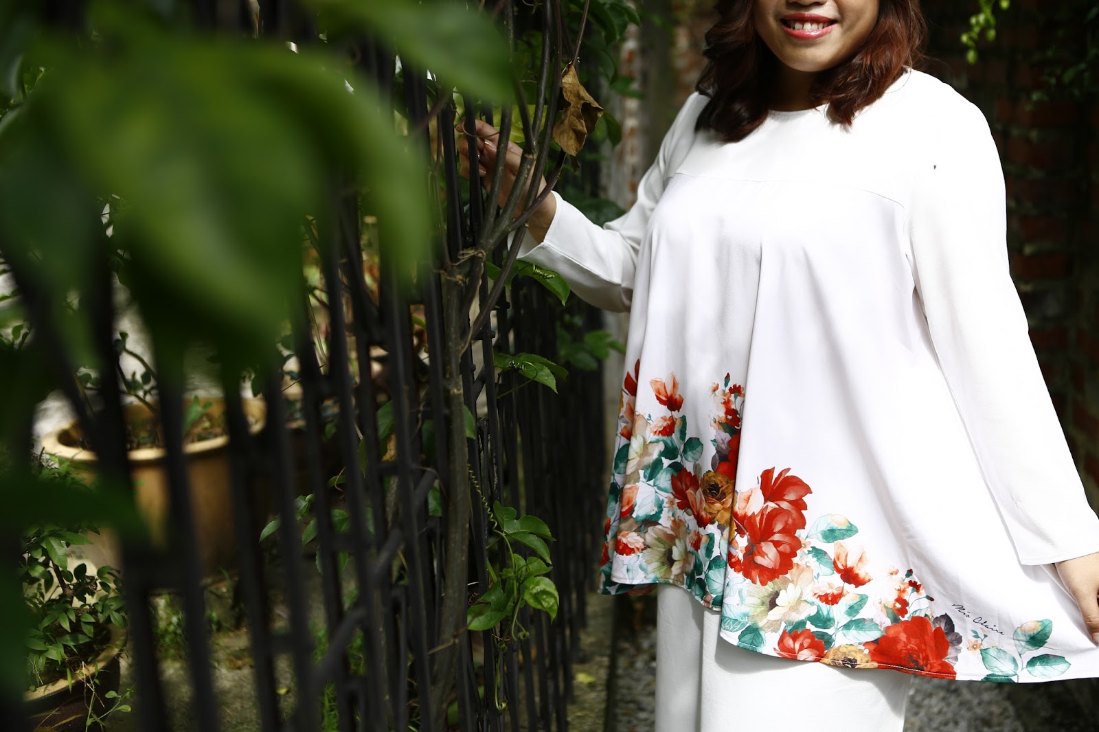  Baju  Raya Trend Terkini Mis Claire Untuk Wanita Plus  size  