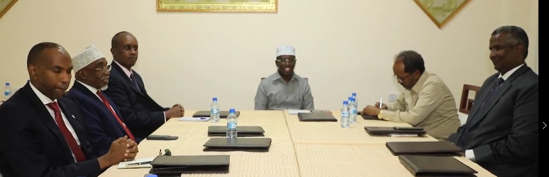 The conference od presidential candidates in Mogadishu 