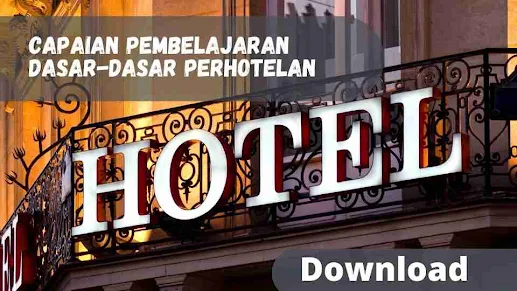 Mata pelajaran Dasar-Dasar Perhotelan adalah pelajaran yang berisi kompetensi-kompetensi yang mendasari penguasaan tentang dasar- dasar pengetahuan, sikap dan keterampilan yang harus dikuasai oleh seorang hotelier.