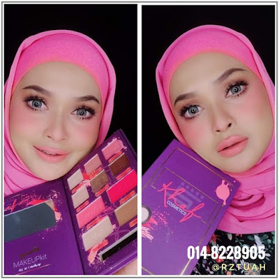 Khaf Cosmetics Eyeshadow Pallete
