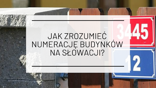 tabliczki z numerami budynków