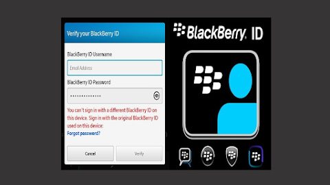 Cara Mengatasi Lupa Password Blackberry ID