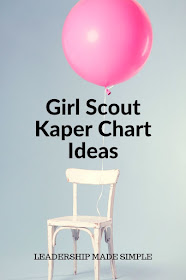 Girl Scout Kaper Chart Resources