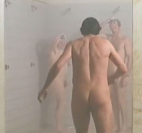 Hot Naked Daddies Shower Together With Friends