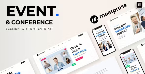 Best Event & Conference Elementor Template Kit