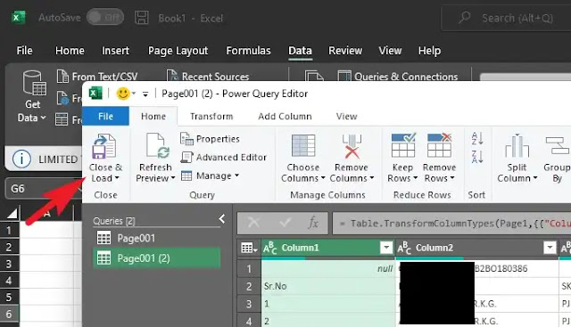 Cara mengimpor Data Dari PDF ke Microsoft Excel-3