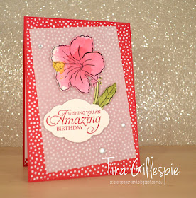 scissorspapercard, Stampin' Up!, Art With Heart, Colour Creations, Humming Along, Varied Vases, In Colour DSP, Smooshing