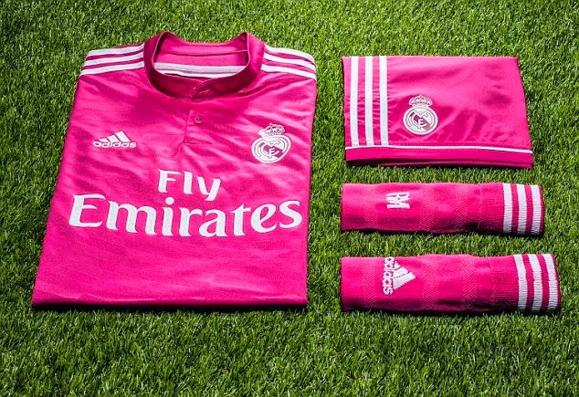 Check Out Real Madrid's Home/Away Kit For the 2014/2015 Season [Photos]