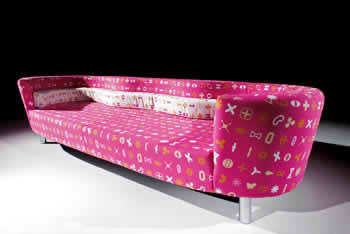 Pink Sofa Design