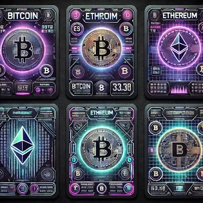 Crypto Currency Trading Cards
