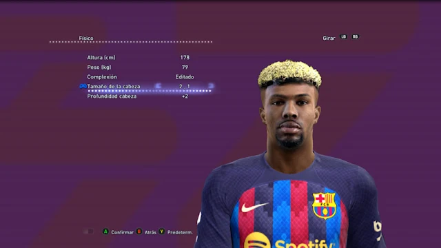 Adama Traoré Face For PES 2013