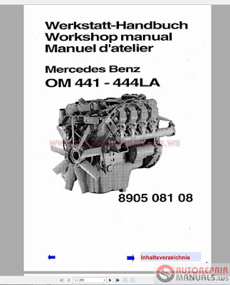 Mercedes Benz 300,400 Series Engine Workshop Manual! Download Here