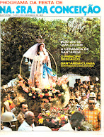 PROGRAMA DA FESTA DE NOSSA SENHORA DA CONCEIÇÃO - 1973 - Santarém - Pará - Brasil
