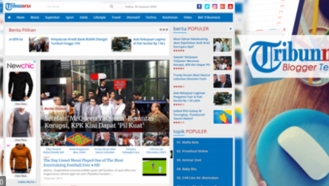 Tribunnews Style Blogger Template
