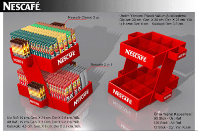 nescafe vakum stand