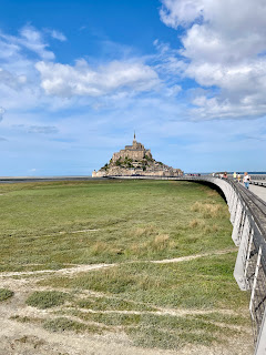 Mount Saint Michel aus der Ferne