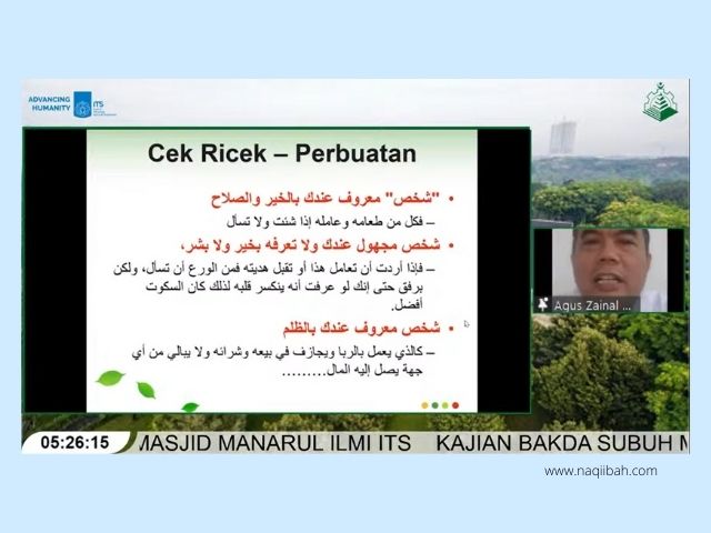 Cek Ricek - Perbuatan