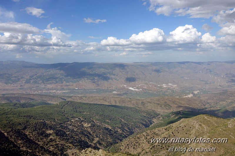 Almirez - La Cumbre - Cruz del Pescadero - Piedra Horadada - Tajo de la Querencia - Tajo de la Cruz