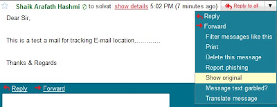 E mail tracking location in gmail Who E mailed Me   Tracking E mail Location