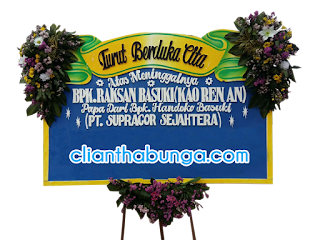 bunga papan duka cita surabaya murah 3