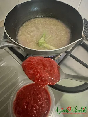 Masak Sambal Udang Petai