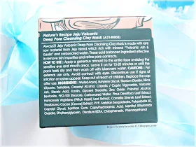 Always21 Nature's Recipe Jeju Volcanic Deep Pore Cleansing Clay Mask
