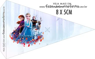 Frozen 2: Imprimibles Gratis para Fiestas.