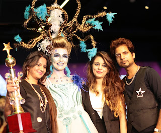  Preeti, Aastha and Amit Winners of Fantasy Makeover