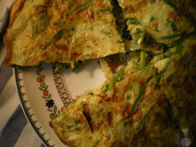 Tortilla de espárragos 