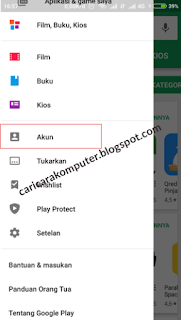 akun play store