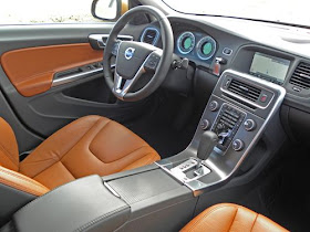 Interior view of 2011 Volvo S60