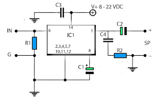 LM380 schematic