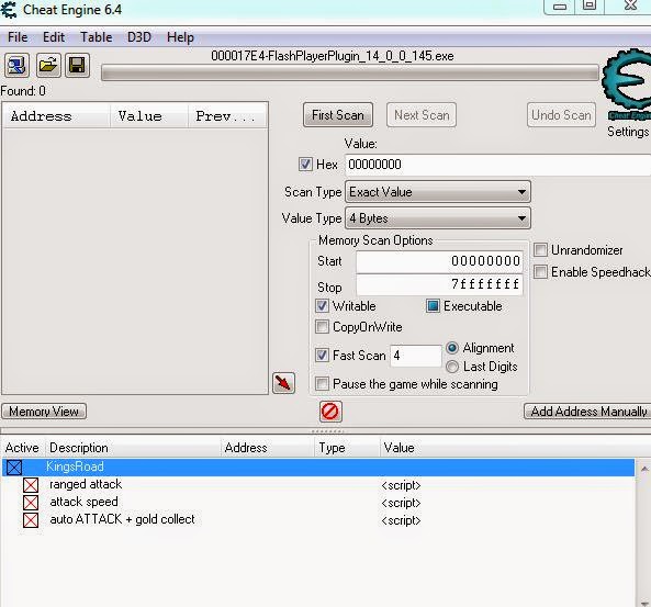 KingsRoad Cheats Speedhack, Rapid Attack and Range hack Updated july 2014