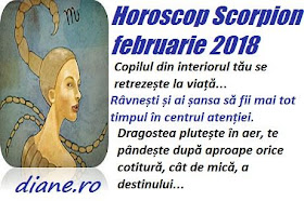 Horoscop februarie 2018 Scorpion 