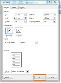 Cara Mengatur "Margin" Di Word 