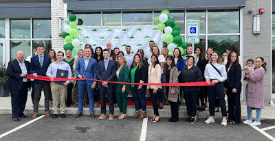 L to R: URCC President/CEO Jack Lank, Senator Paul Feeney’s Chief of Staff Keith Drucker, State Representative Adam Scanlon, Dr. William Herr, Dr. Andrew Luccio, Casey Araujo, Christina Powers, Dr. Aliza Hanif, Carolyn Rogers, Sandra Barbosa, Dr. Alyssa Neelley, Jessica Pfanstiehl