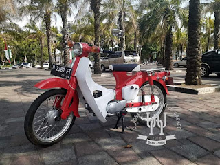 Di jual Honda C70 pispot tahun 1969 (Restorasi) 