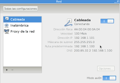 Imagen de Gnome Shell en Debian