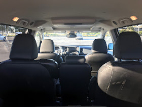 Interior view of 2020 Toyota Sienna