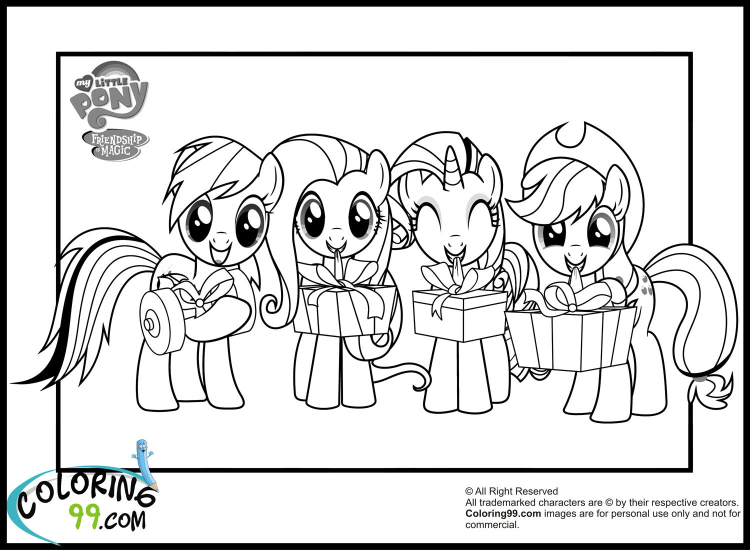 Download My Little Pony Coloring Pages | Minister Coloring