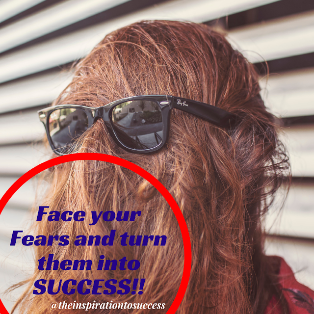 we all need to face our fears. fear kills dreams, visions and goals, face your fears now!