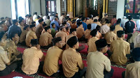 "Pray For Palu" , Kapolres Pelabuhan Belawan Laksanakan Shalat Ghaib di Mesjid Kampung Salam