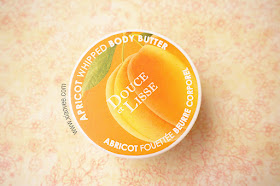 Douce et Lisse, whipped body butter in apricot review