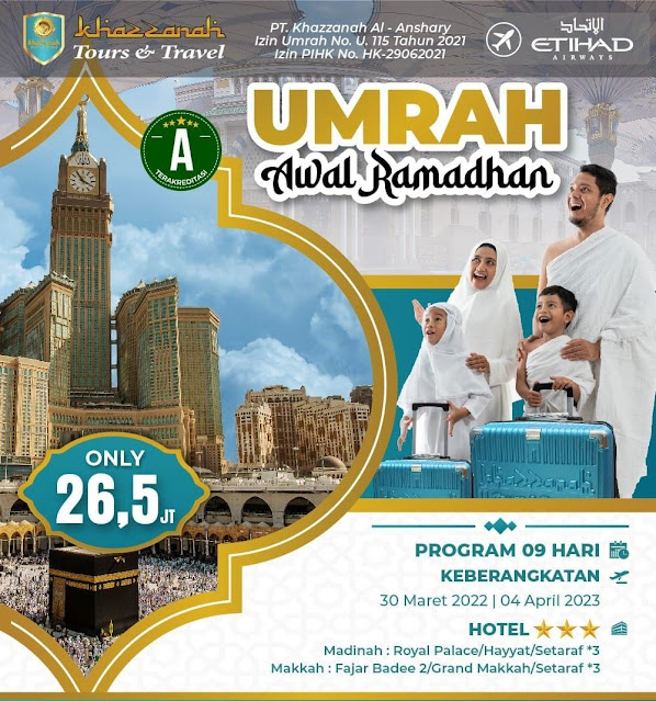 Paket Umroh Ramadhan 2023