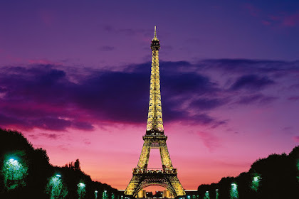 Wallpaper Romantic Eiffel Tower Paris