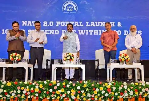 Shri Dharmendra Pradhan launches NATS 2.0 portal, disburses Rs. 100 Cr Stipends through DBT to young graduates and diploma holders for on-the-job training