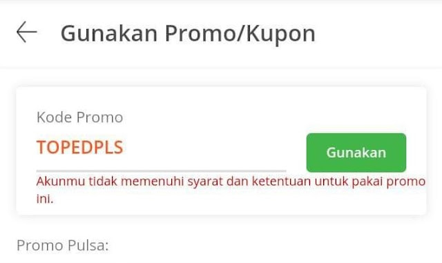 5 Penyebab Akun Tokopedia Tidak Memenuhi Syarat Saat Menggunakan Kode Voucher