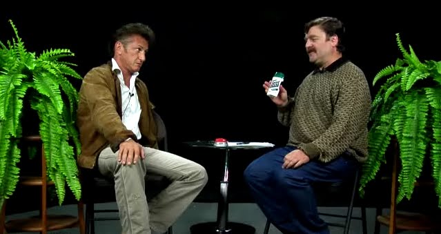 funny or die: Galifianakis Vs Sean Penn (video)
