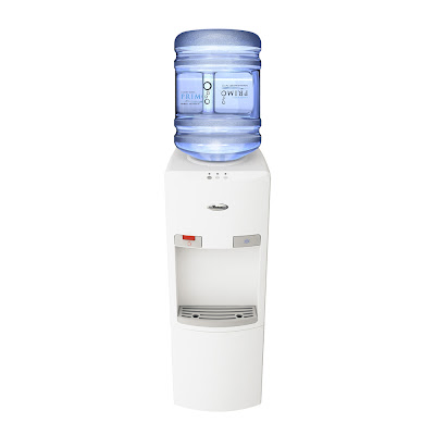 White home or office water cooler.